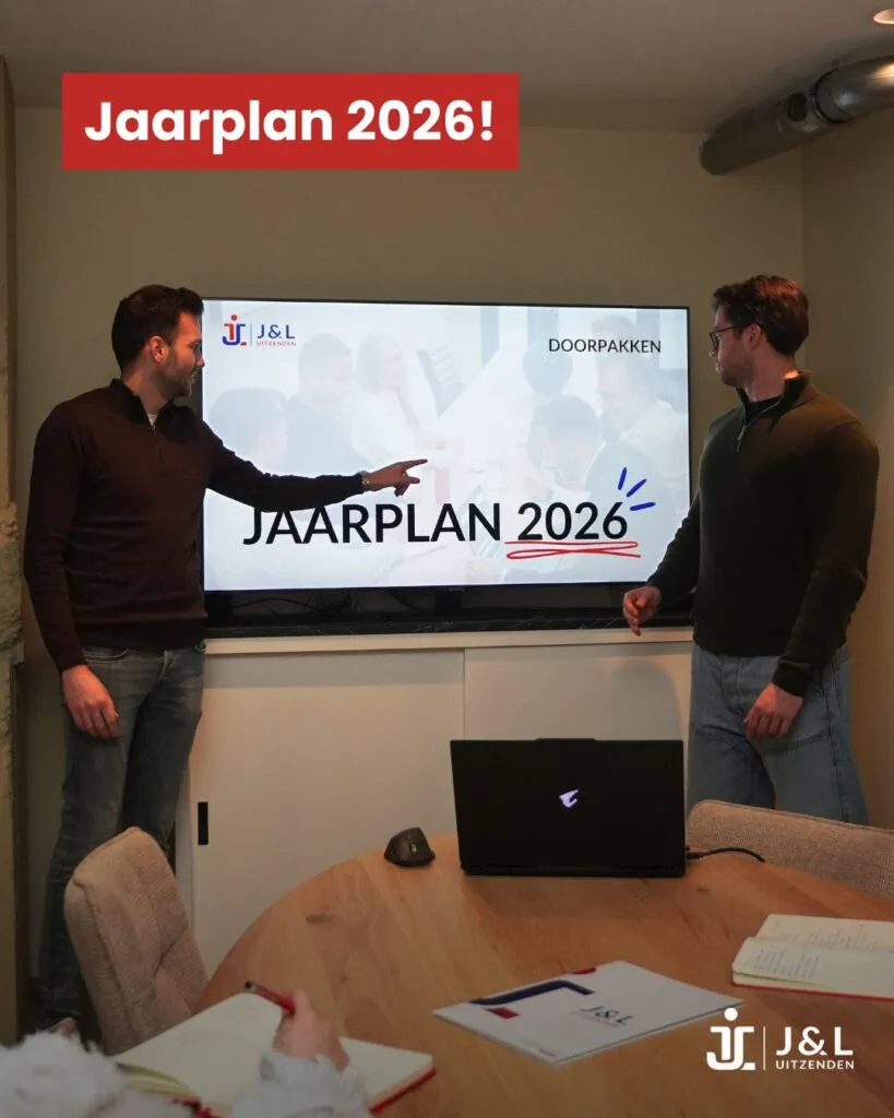 J&L Uitzenden - Jaarplan presentatie - 2026